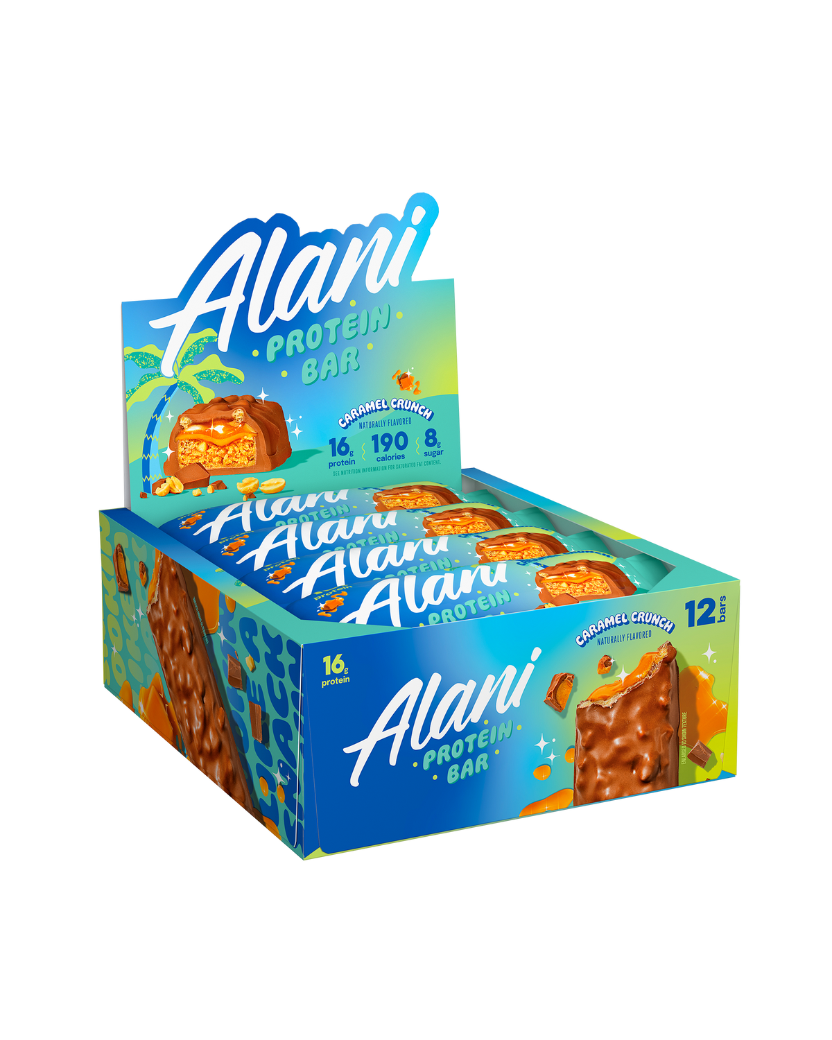 Alani Nu Caramel Crunch Protein Bars - 12-Pack