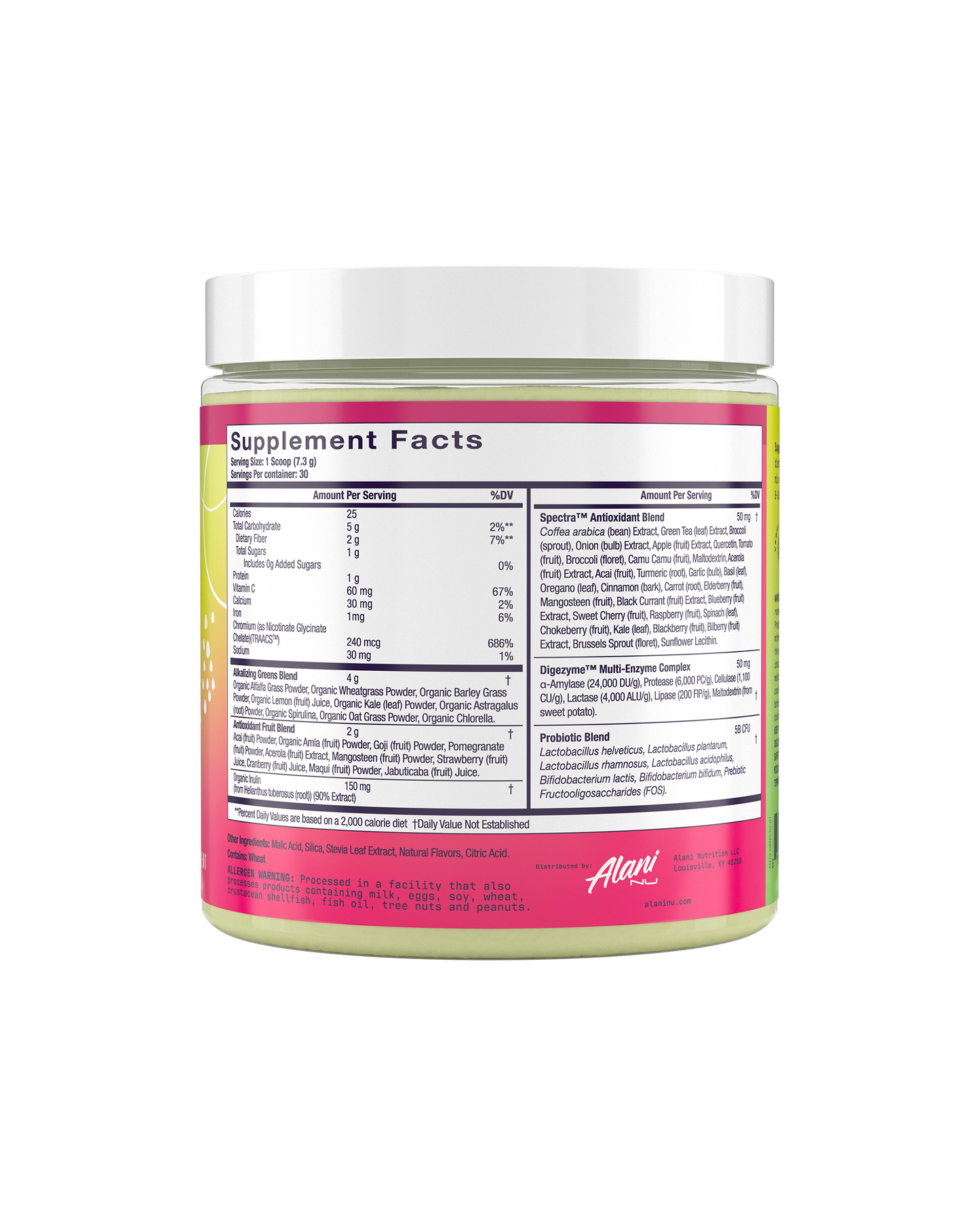 Wild Berry Daily Super Greens Powder, 30-Day Supply