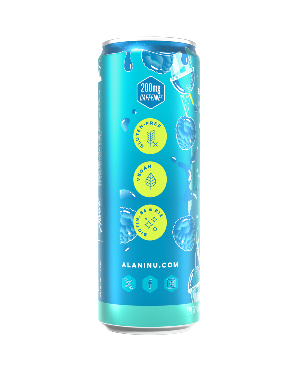 Blue Slush Sugar-Free Energy Drink - 12-Pack
