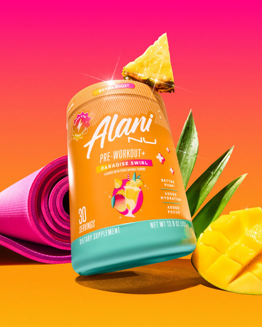 Alani Nu Pre-Workout+ Paradise Swirl - 30 Servings