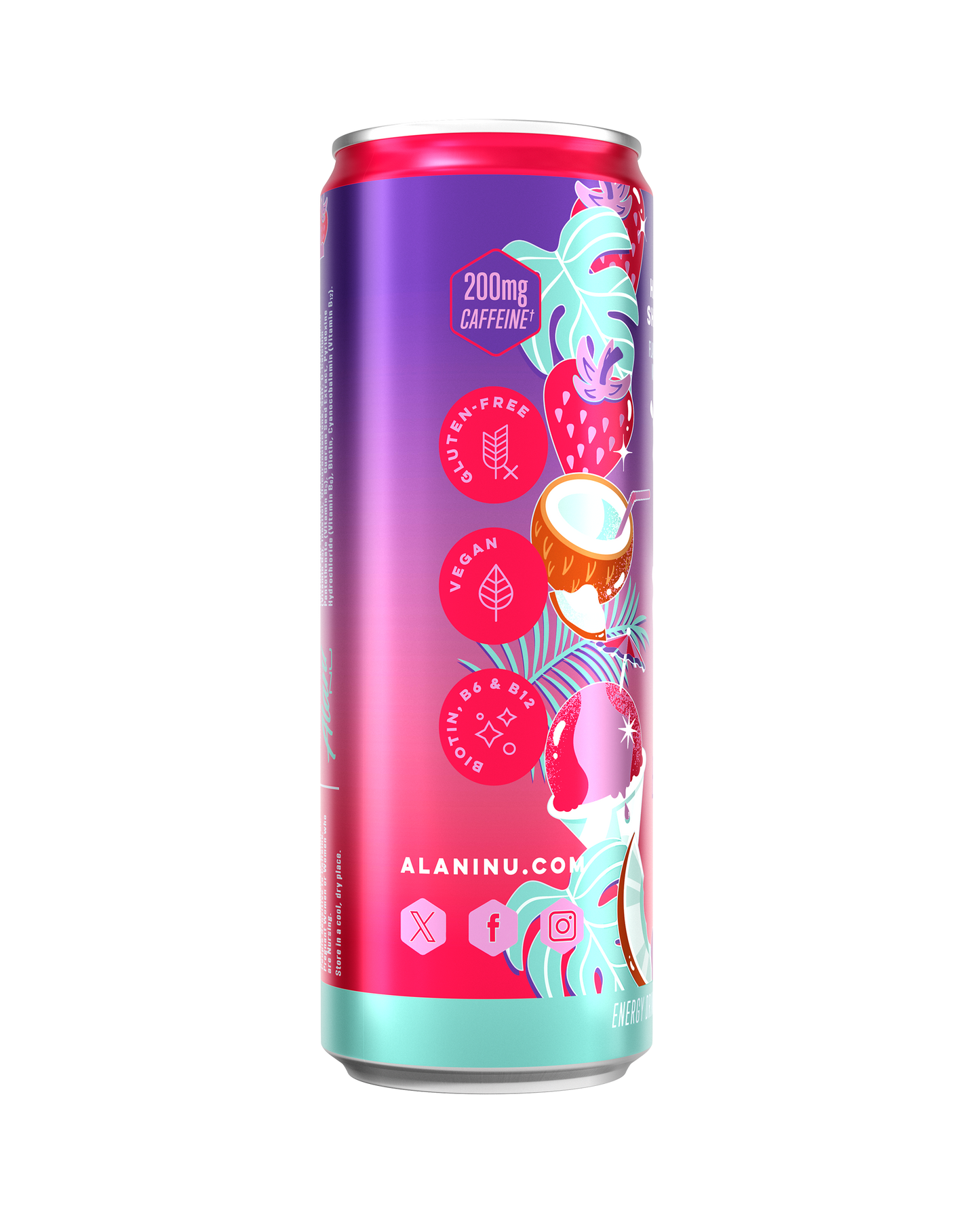 Alani Nu Hawaiian Shaved Ice Energy Drink - 12-Pack