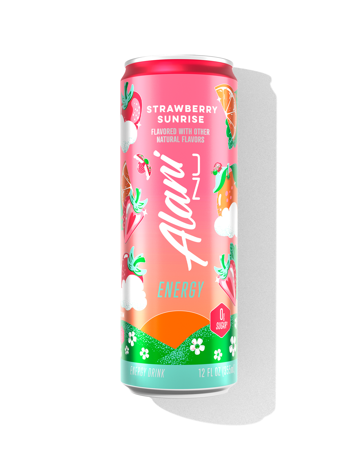 Strawberry Sunrise Energy Drink - 12-Pack