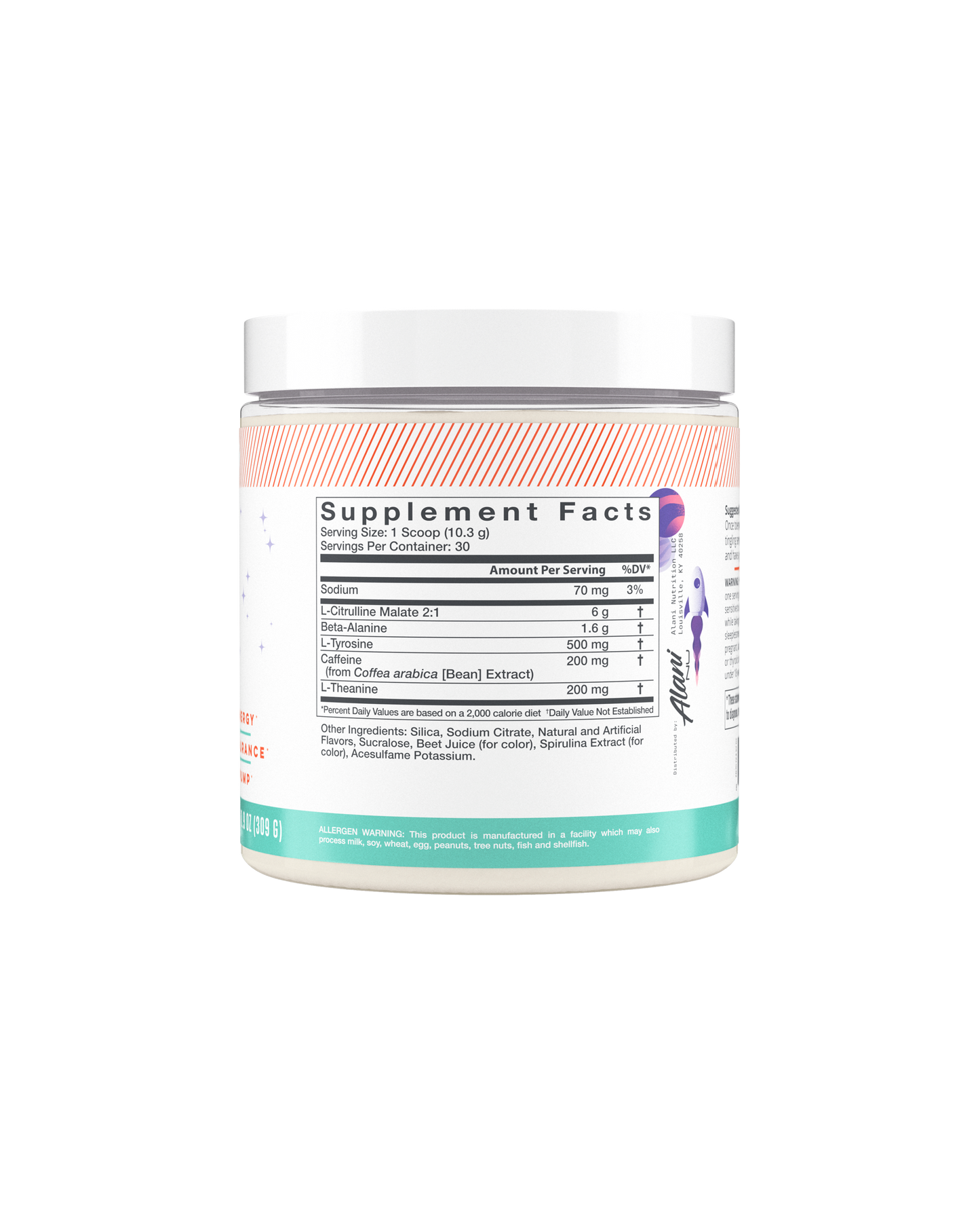 Galaxy Lemonade Pre-Workout Powder, 30 Servings