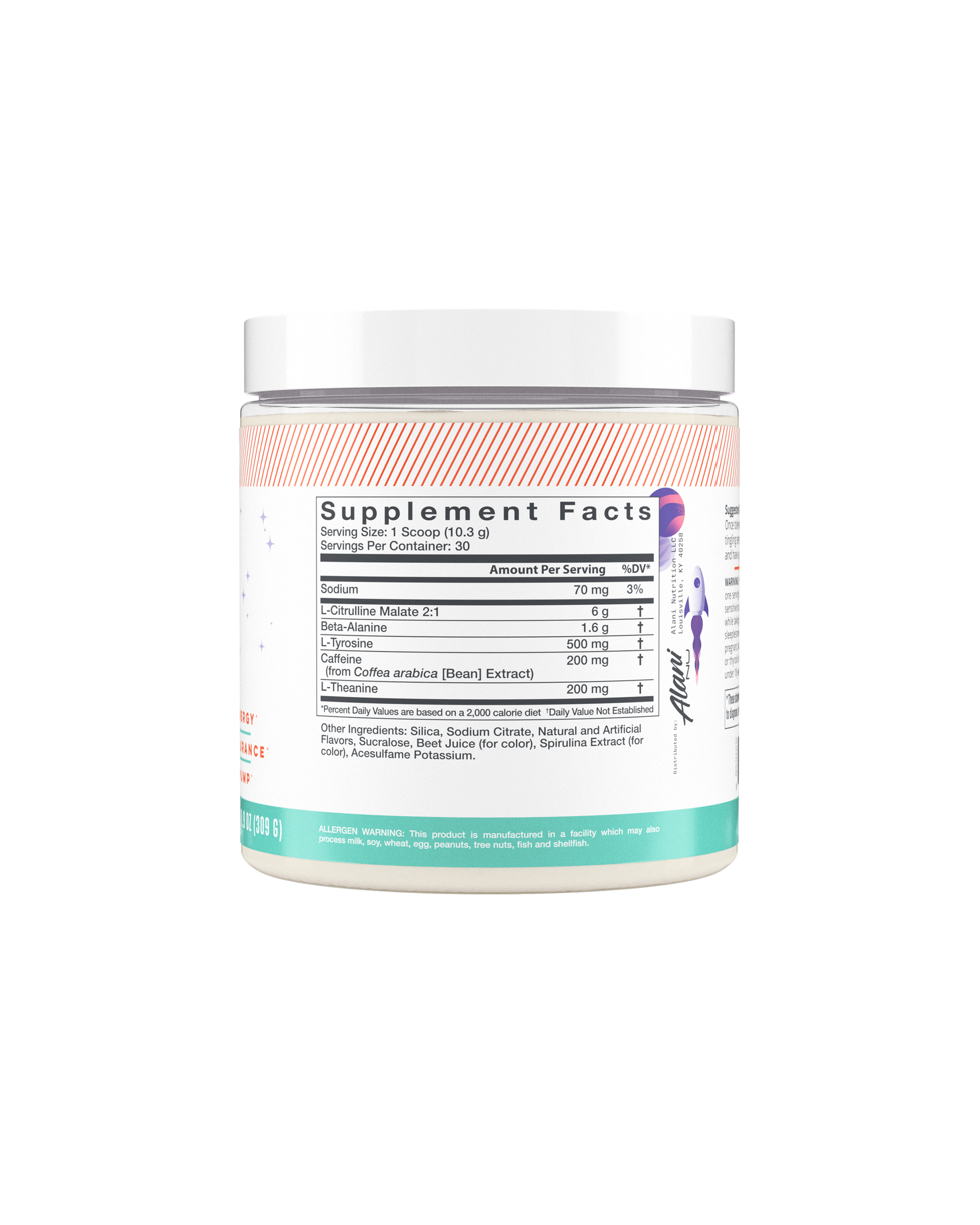 Galaxy Lemonade Pre-Workout Powder, 30 Servings