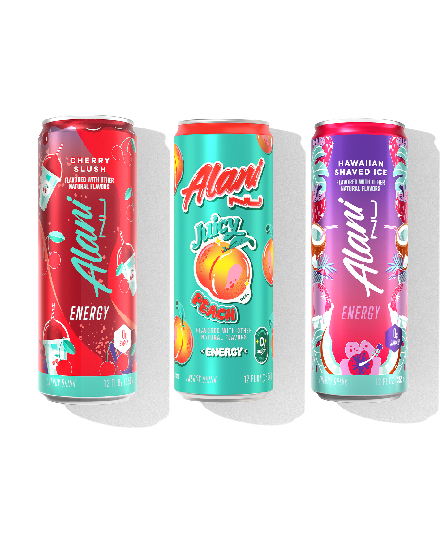 Alani Nu Beach Blend Energy Drink Variety Pack - 12-Pack