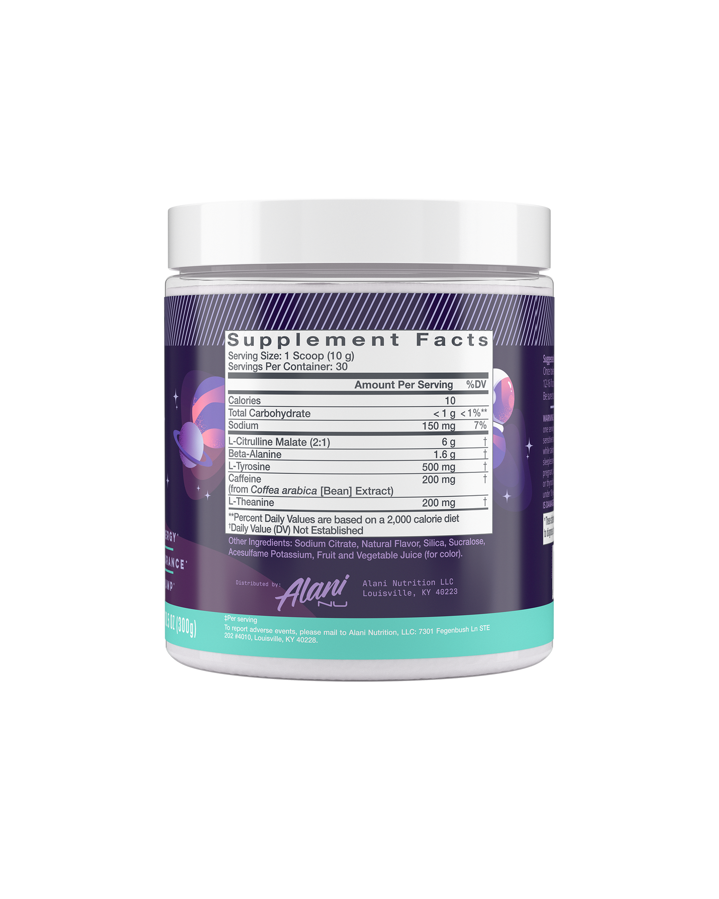 Cosmic Stardust Pre-Workout Powder, 30 Servings