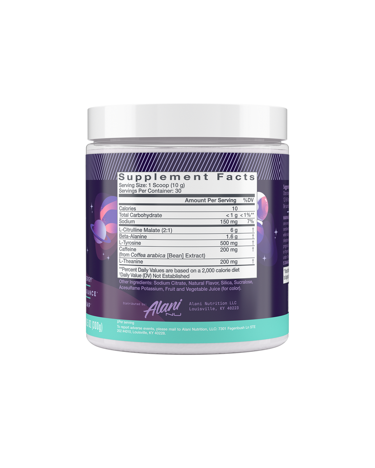 Cosmic Stardust Pre-Workout Powder, 30 Servings