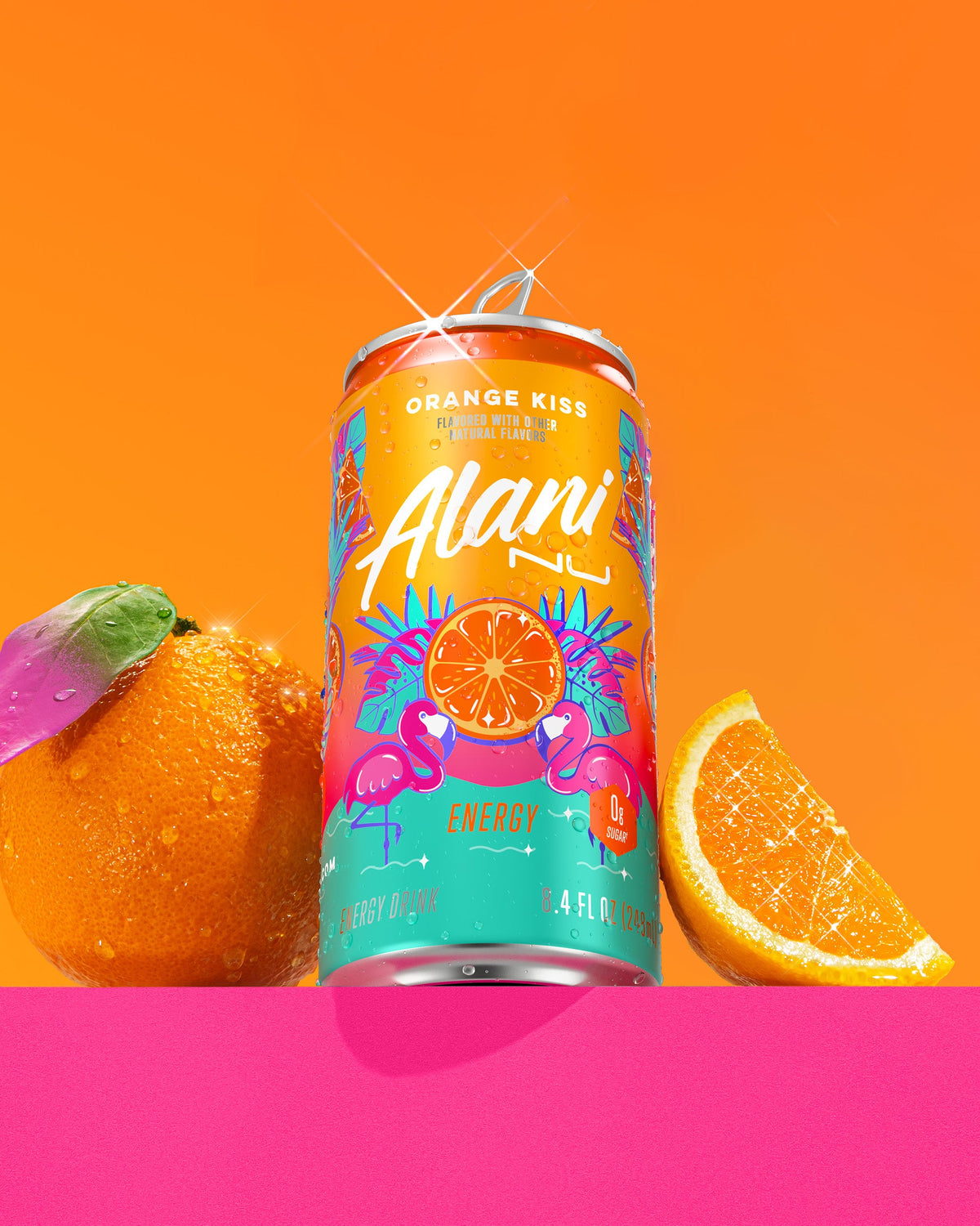 Alani Nu Orange Kiss Mini Energy Drinks - 24-Pack