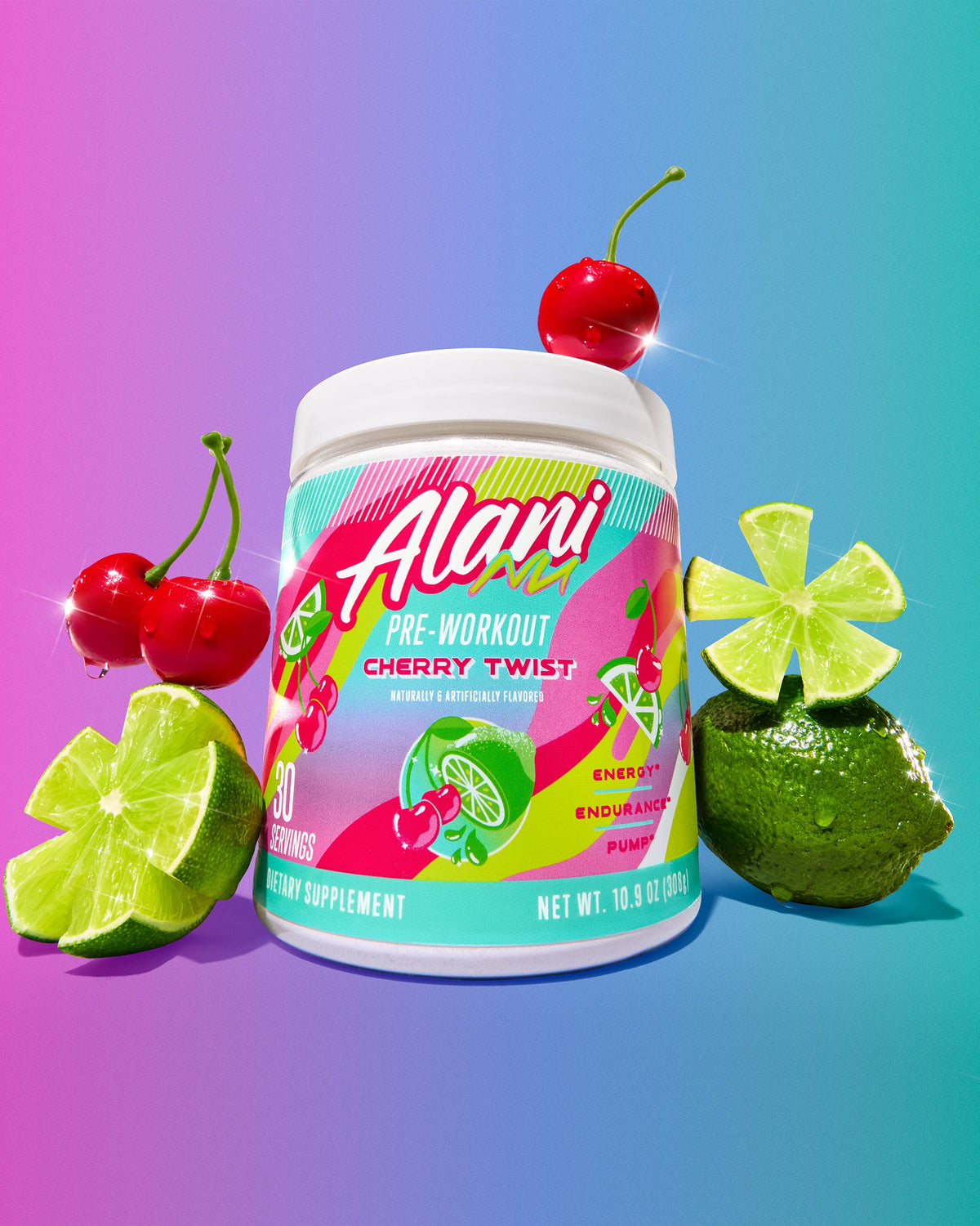 Cherry Twist Energy Drink & Pre-Workout Pair