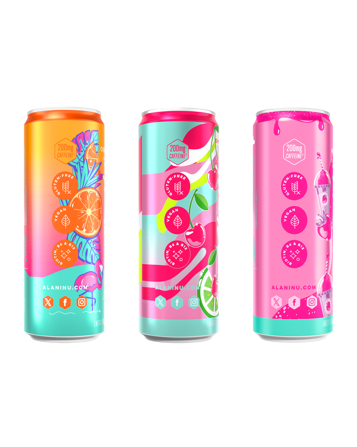 Sunkissed Mix Energy Drink Variety, 12-Pack