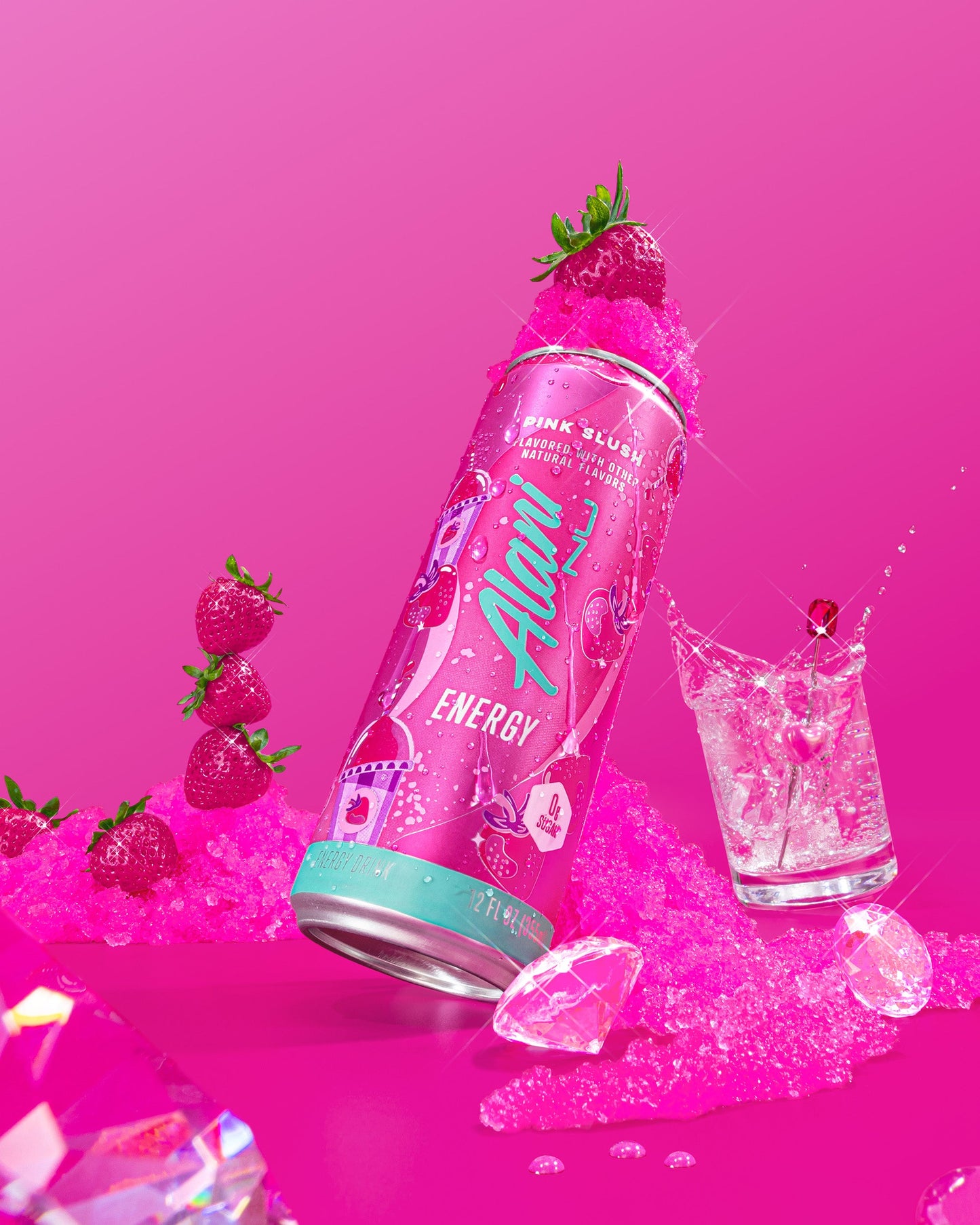 Alani Nu Pink Slush Energy Drink - 12-Pack