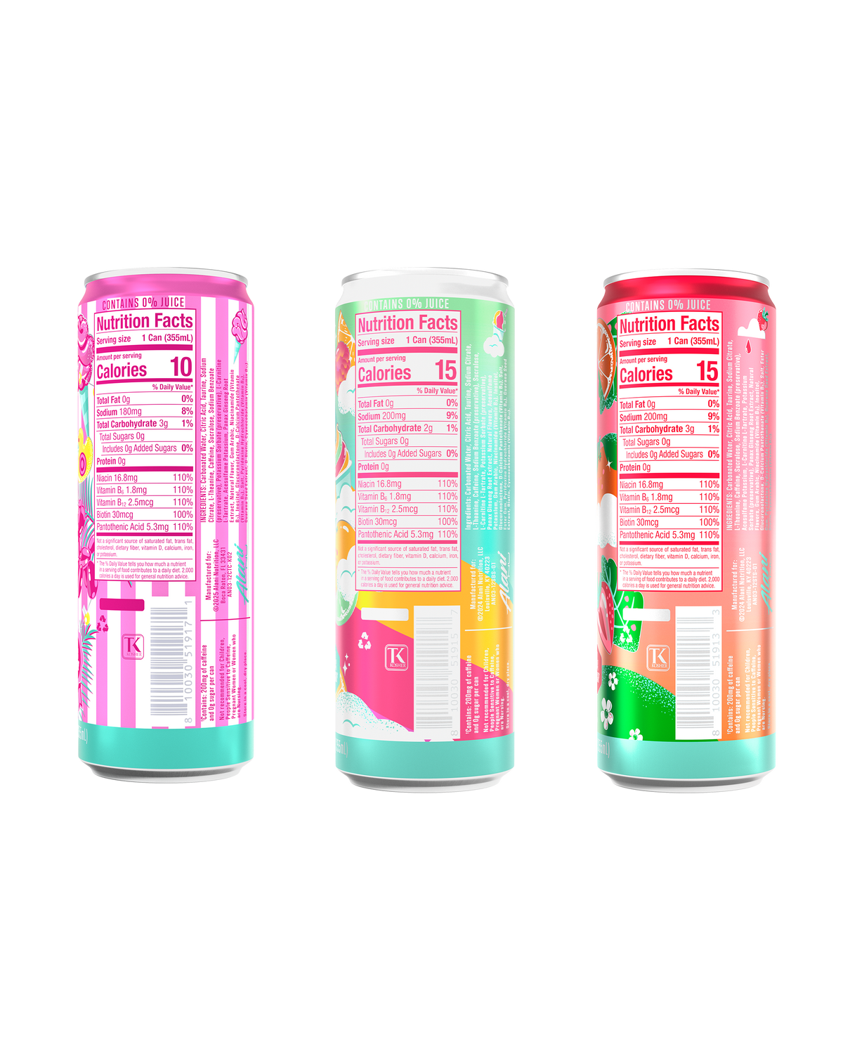 Dream Trio Energy Drink Variety Pack - 12-Pack