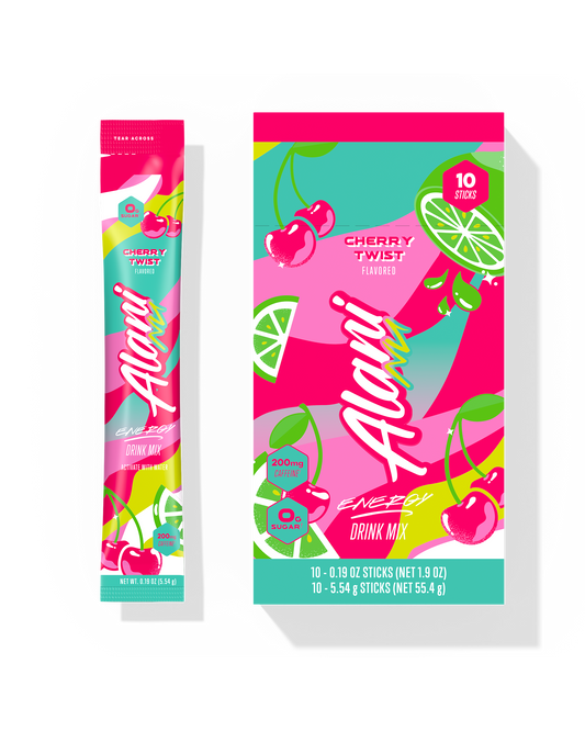 Alani Nu Cherry Twist Energy Sticks - 10-Pack