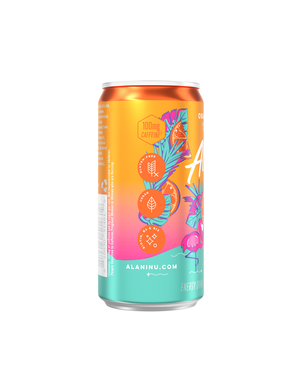 Alani Nu Orange Kiss Mini Energy Drinks - 24-Pack