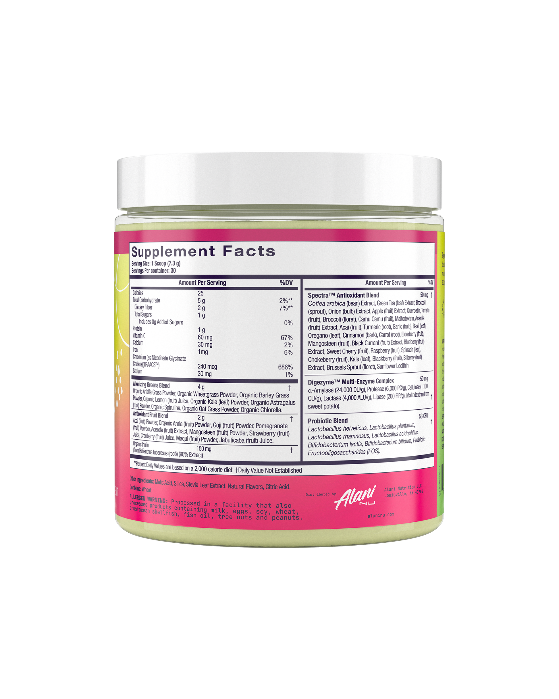 Wild Berry Super Greens Powder, 30-Day Supply