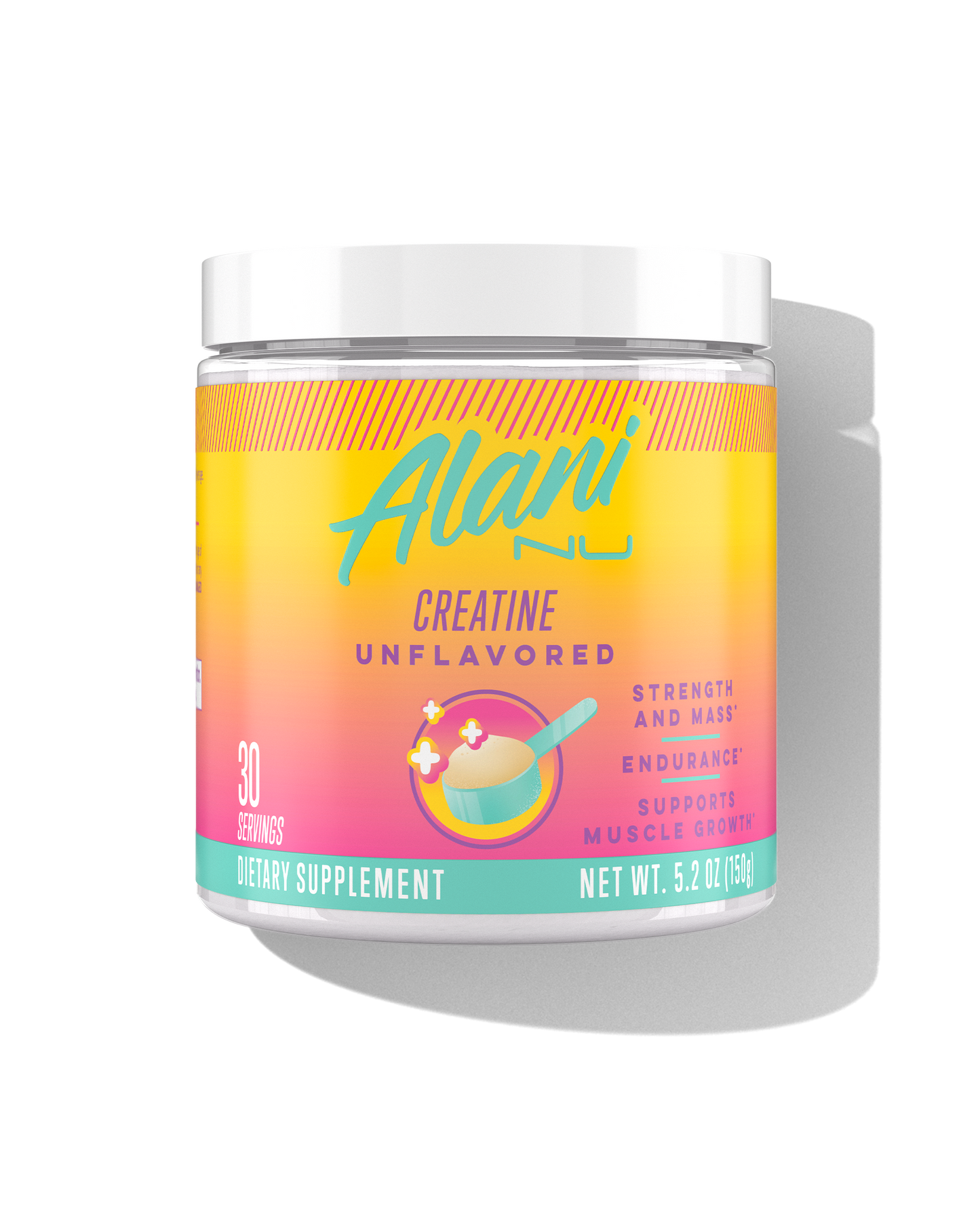 Pure Creatine Powder, 30 Servings