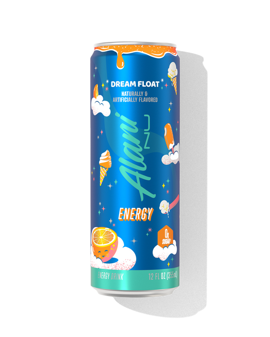 Dream Float Zero-Sugar Energy Drink, 12-Pack