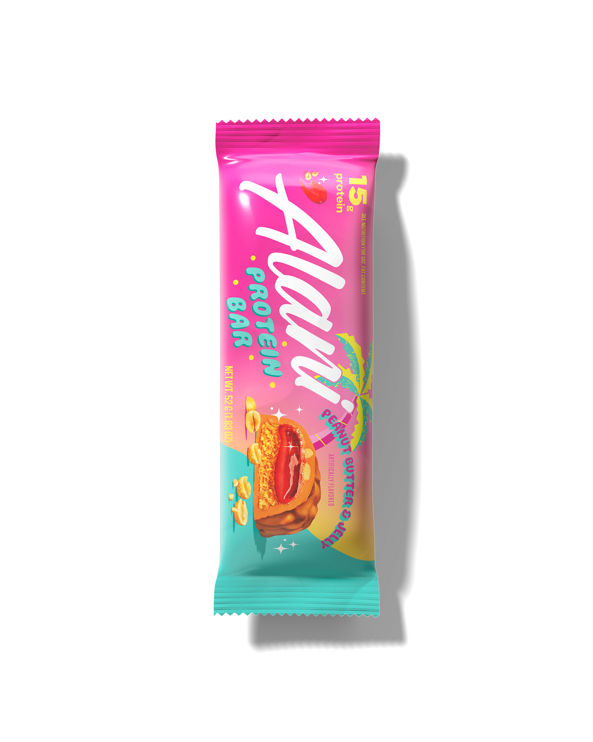 Alani Nu Peanut Butter & Jelly Protein Bars - 12-Pack