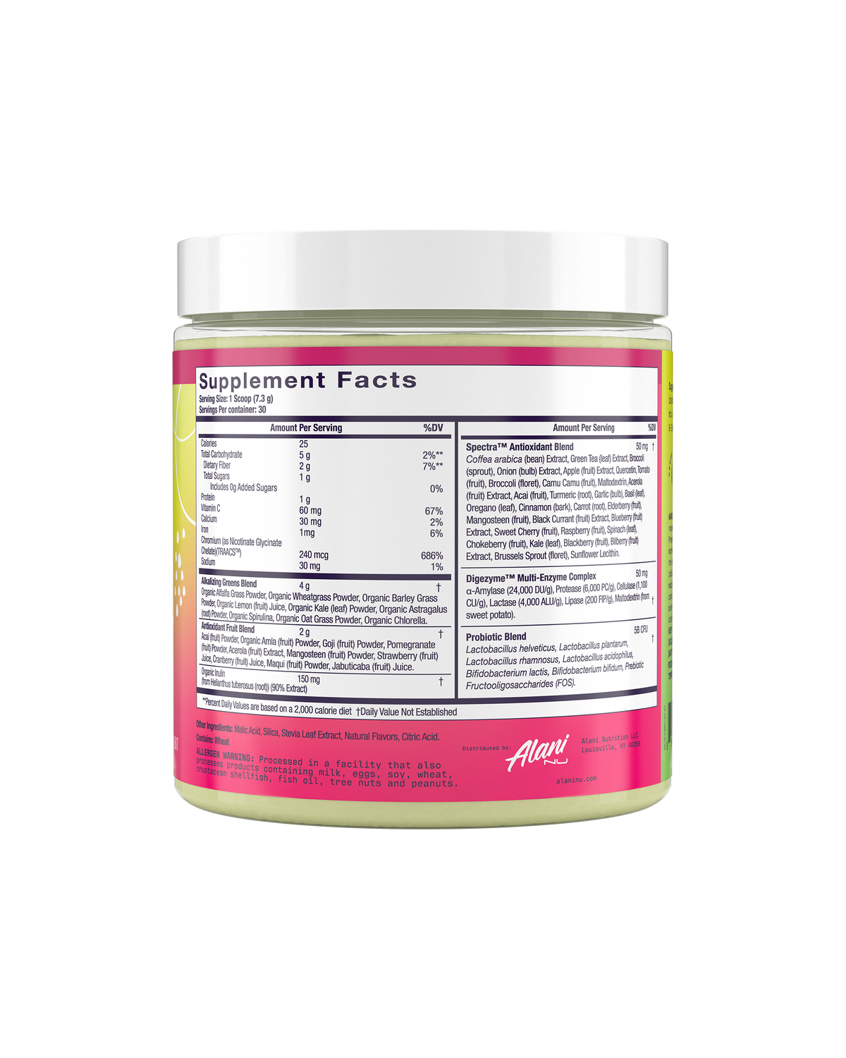 Wild Berry Daily Super Greens Powder, 30-Day Supply