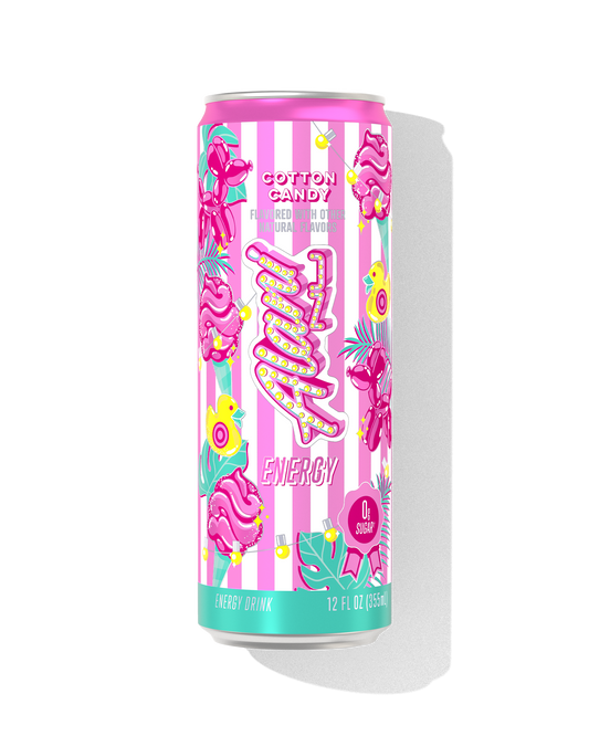 Cotton Candy Energy Drink - 12-Pack