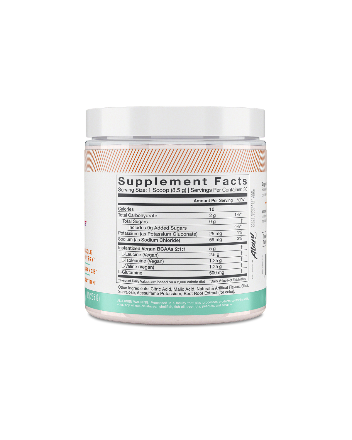 Hawaiian Shaved Ice BCAA Powder, 30 Servings