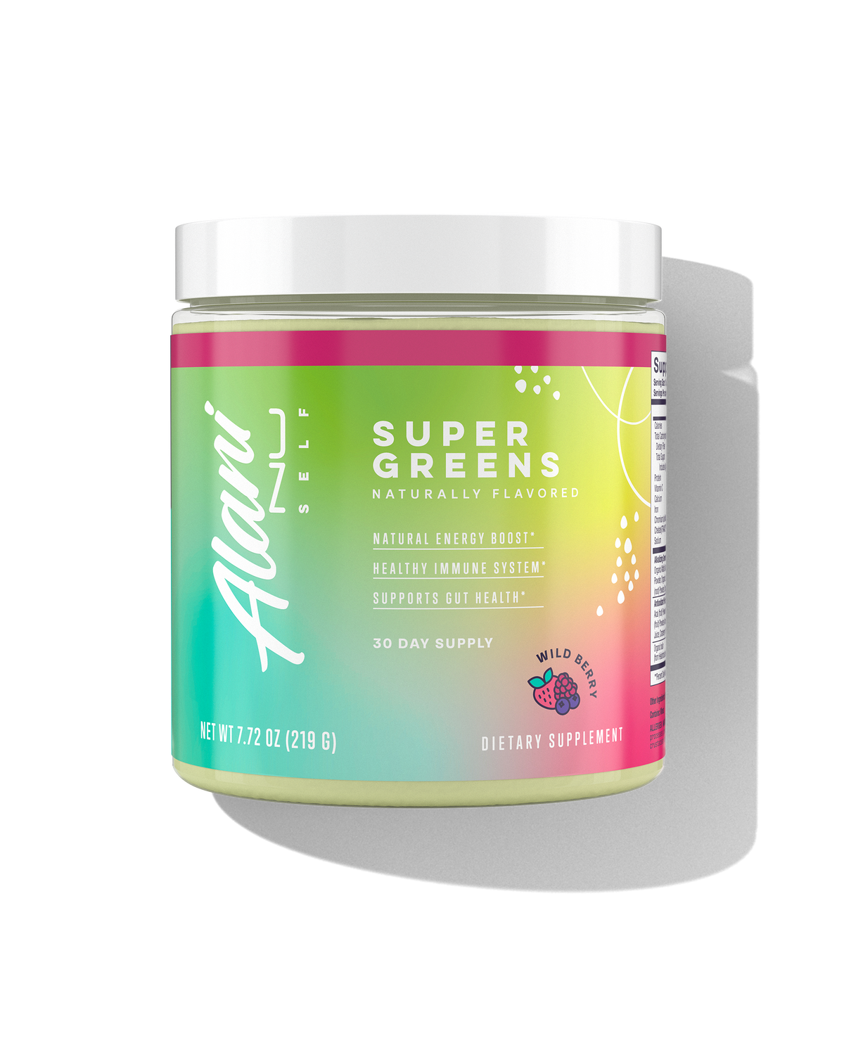 Wild Berry Daily Super Greens Powder, 30-Day Supply
