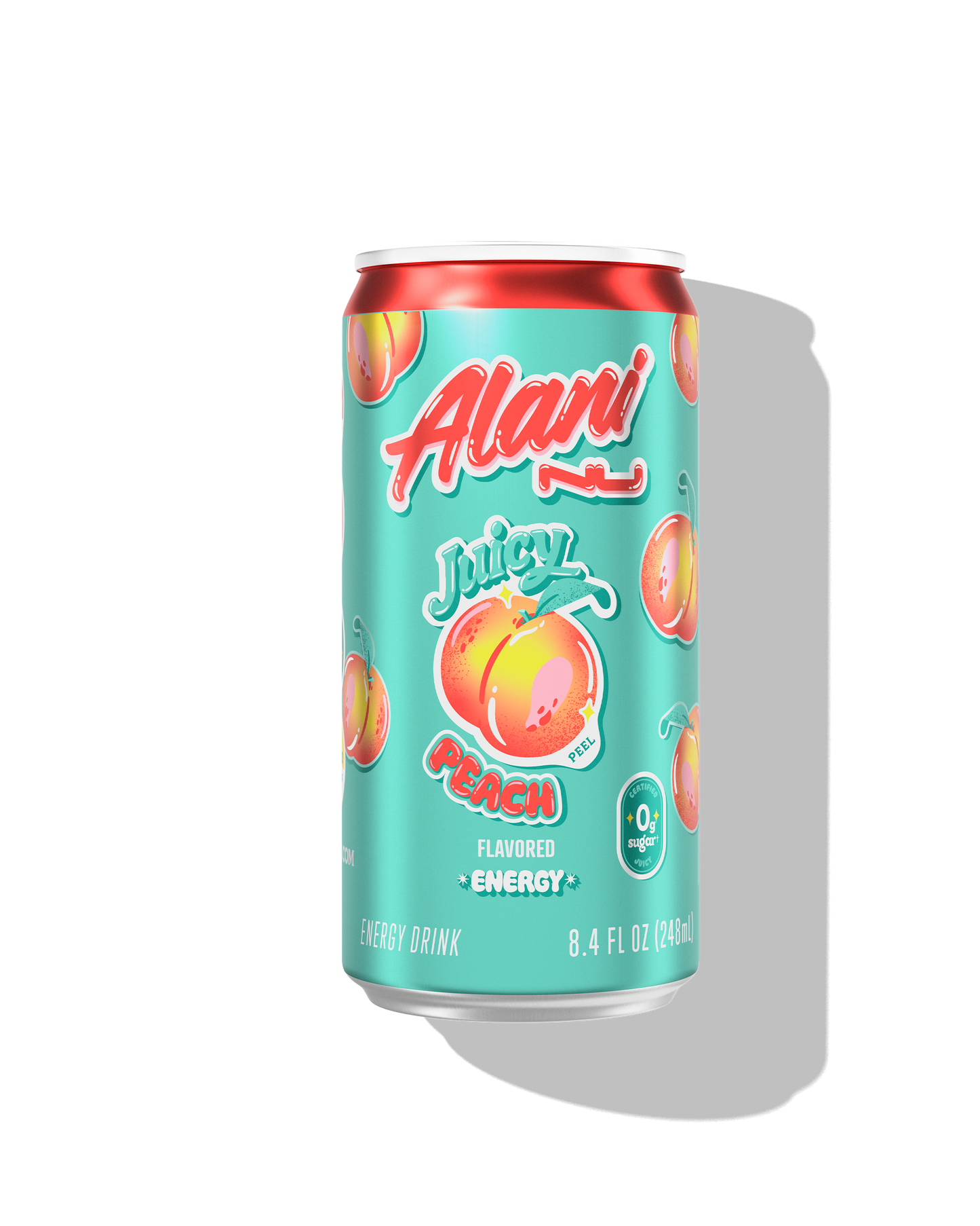 Alani Nu Juicy Peach Mini Energy Drinks - 24-Pack