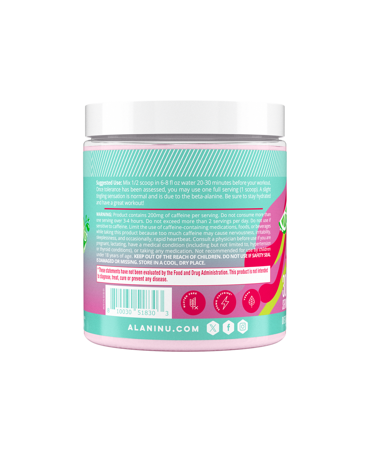 Cherry Twist Pre-Workout Formula - 30 Servings