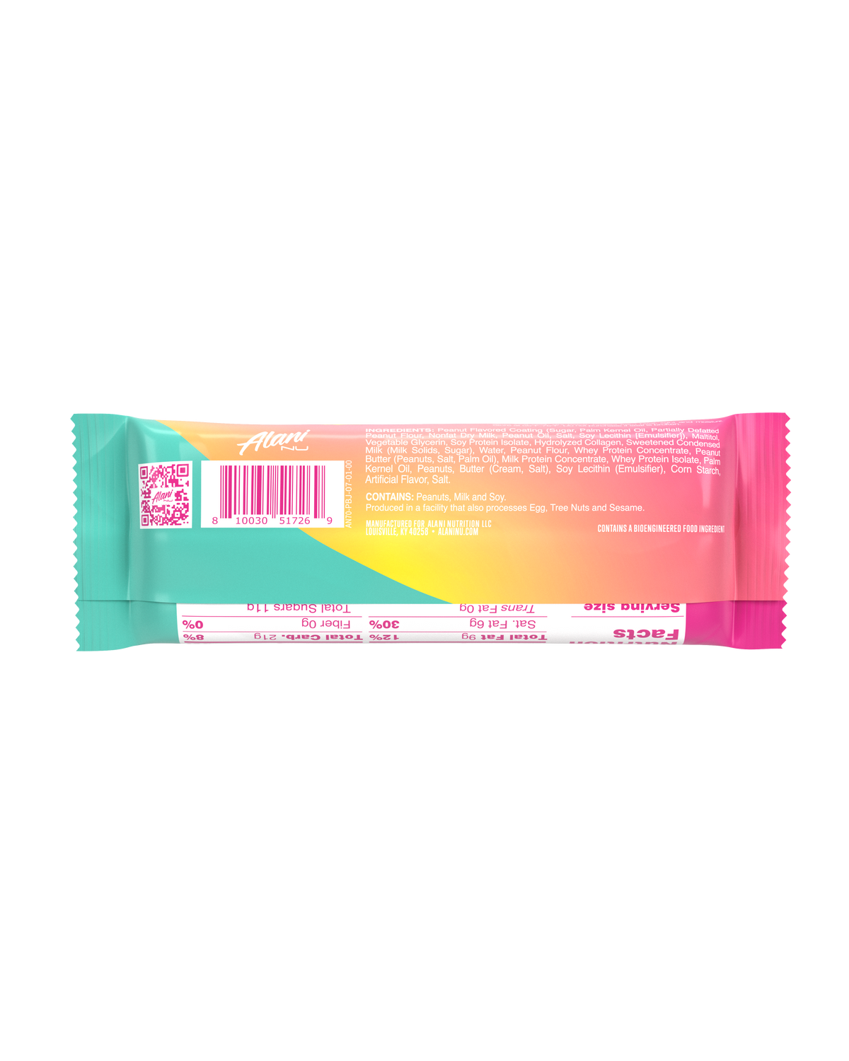 Alani Nu Peanut Butter & Jelly Protein Bars - 12-Pack