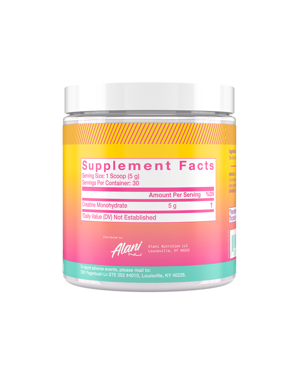Creatine Powder for Strength and Endurance, 30 Servings