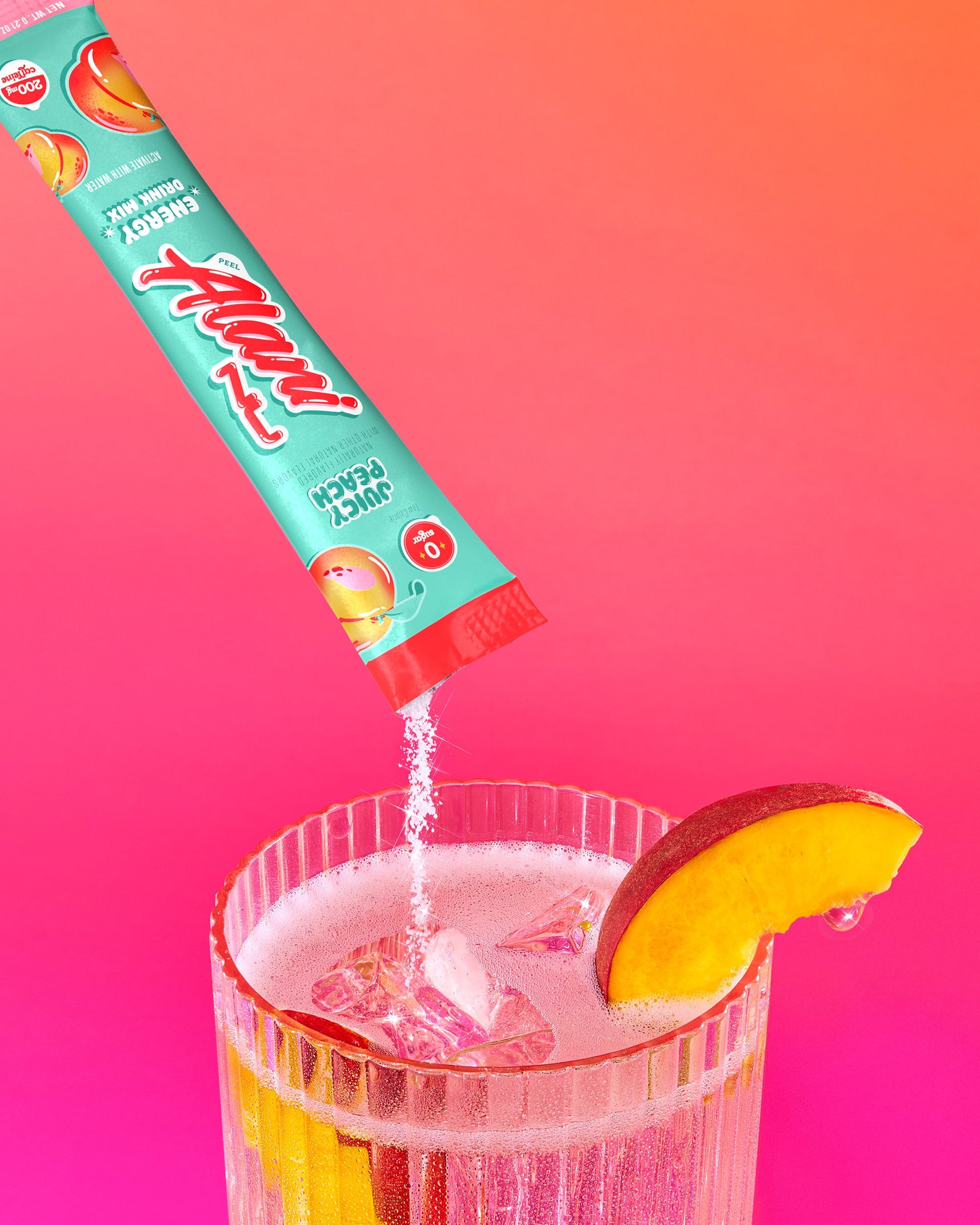 Alani Nu Juicy Peach Energy Sticks - 10-Pack