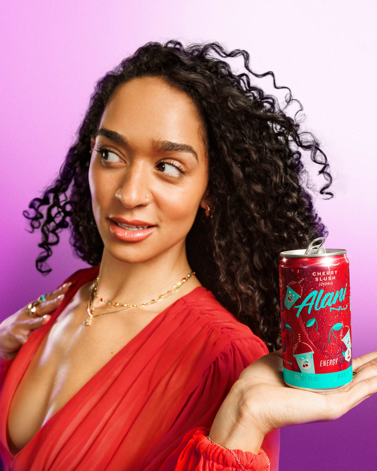 Alani Nu Cherry Slush Mini Energy Drinks - 24-Pack