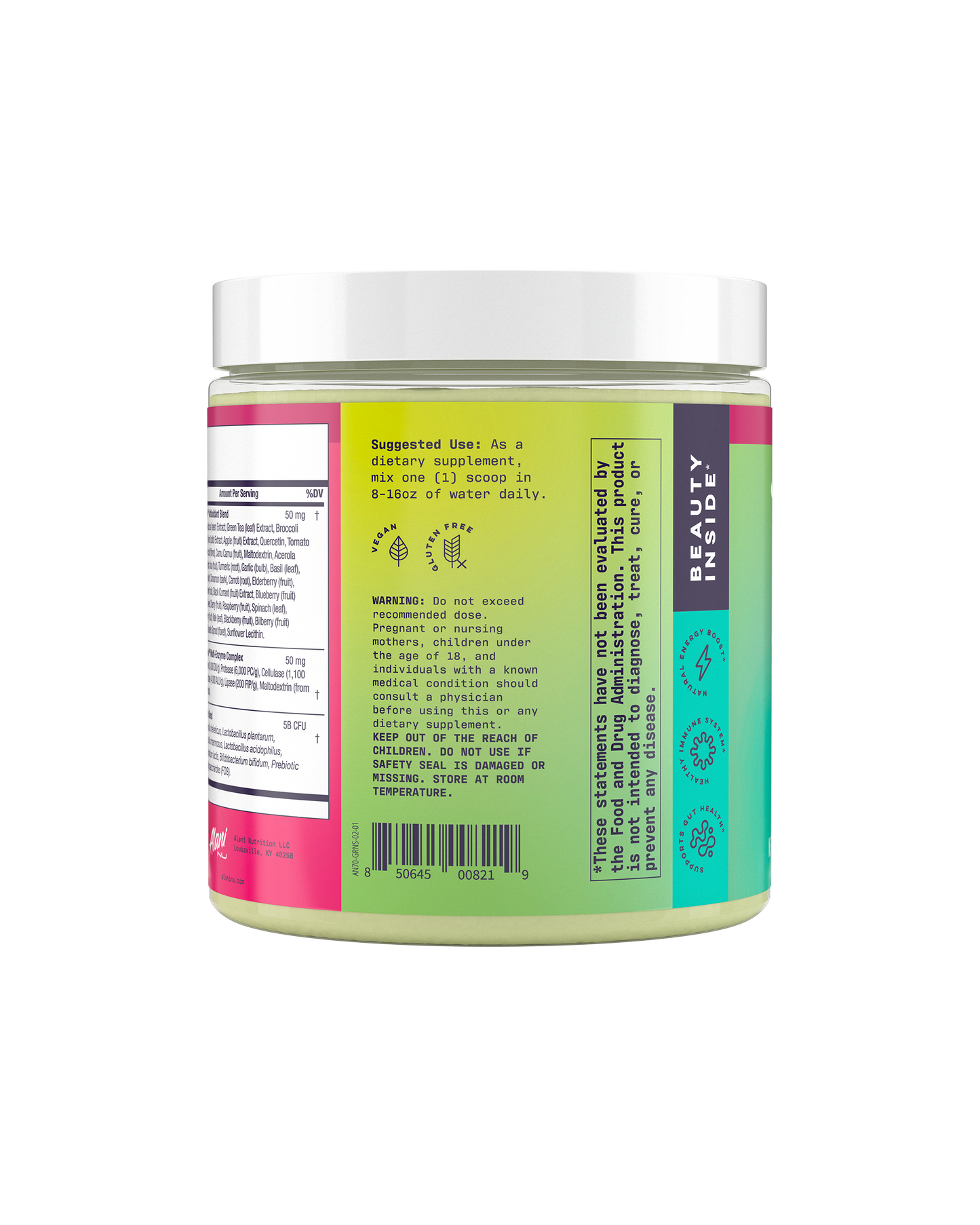 Wild Berry Super Greens Powder, 30-Day Supply