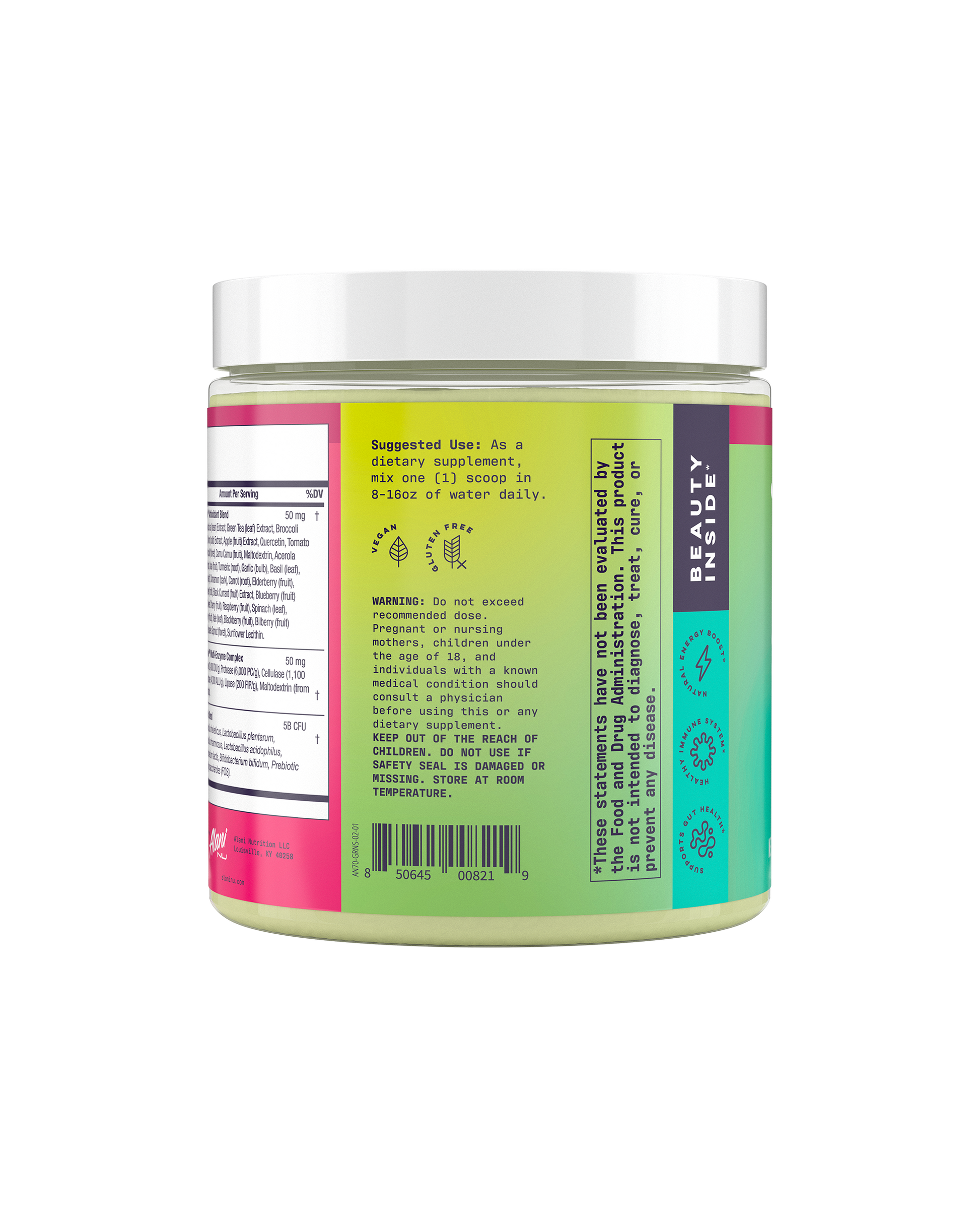 Wild Berry Super Greens Powder, 30-Day Supply