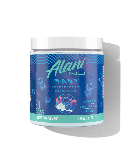 Breezeberry Pre-Workout Powder, 30 Servings