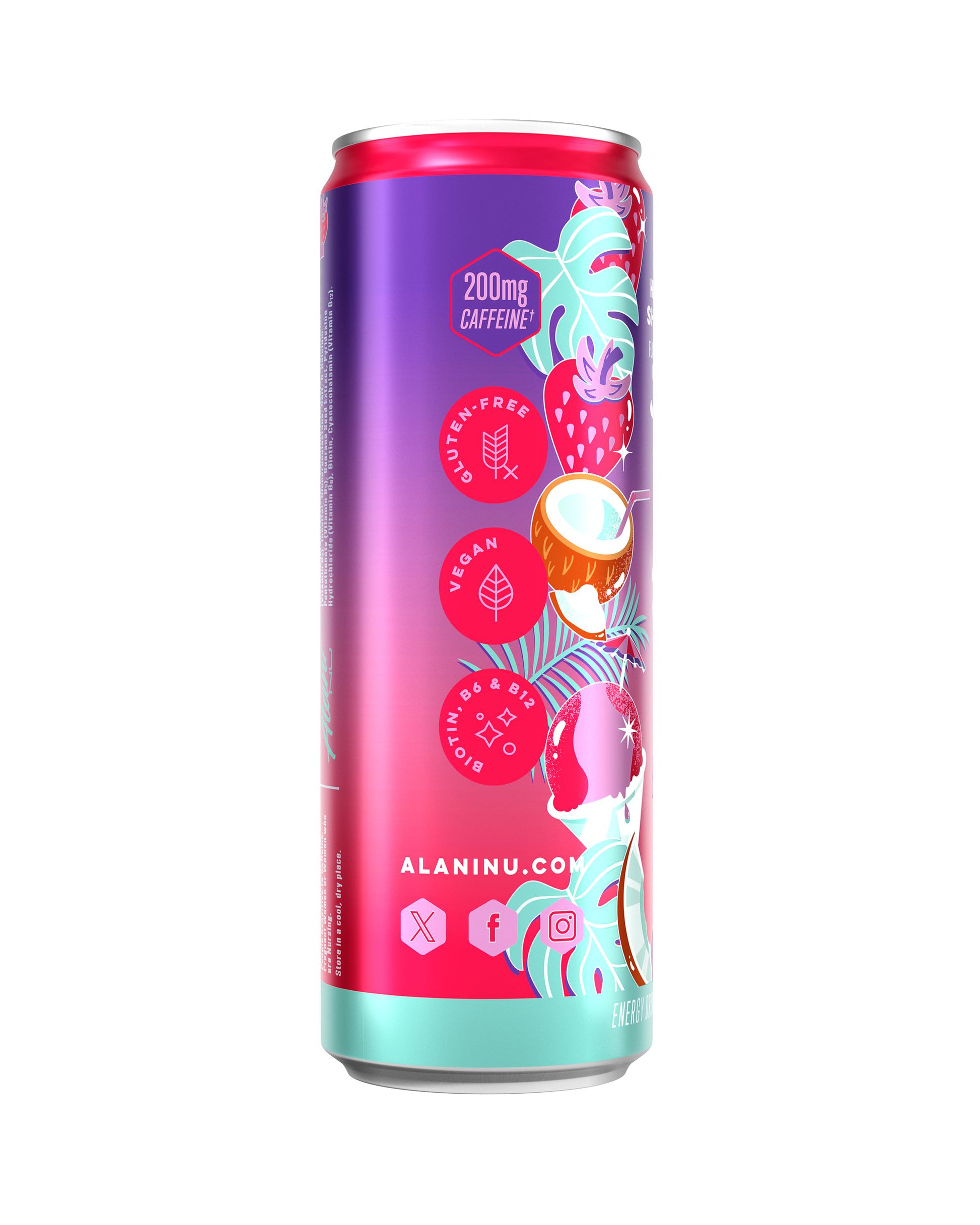 Alani Nu Hawaiian Shaved Ice Energy Drink - 12-Pack